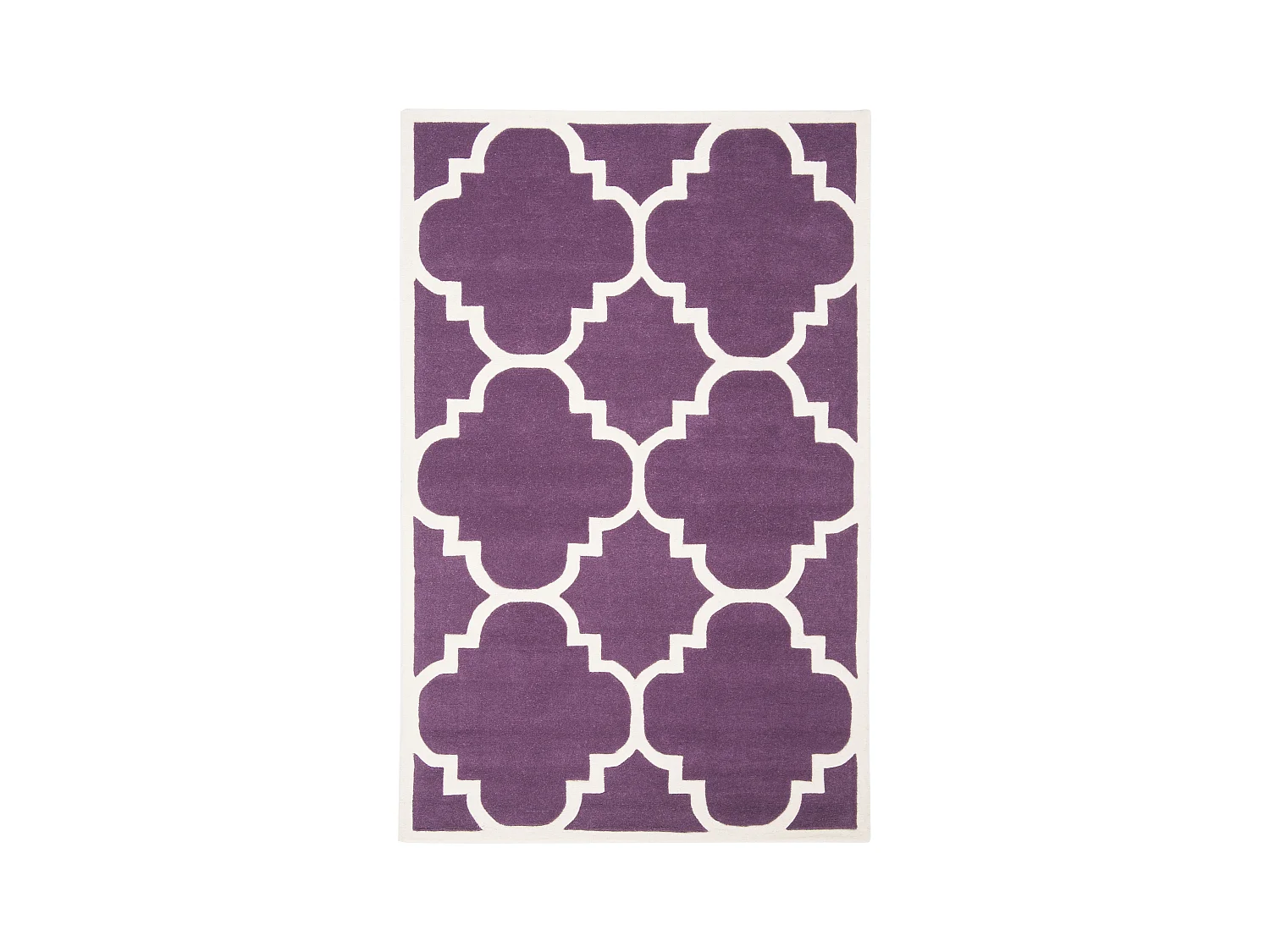 Tapis Violet/Ivoire 152 X 244 cm - Amaryllis