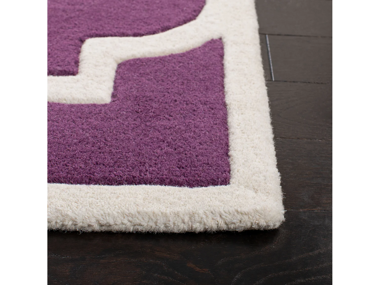Tapis Violet/Ivoire 152 X 244 cm - Amaryllis