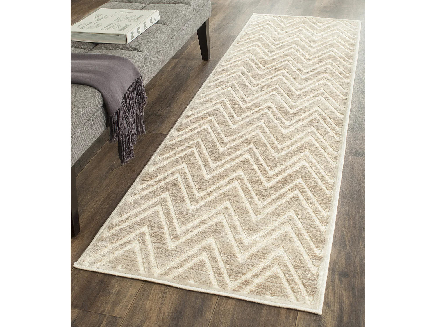 Tapis Neutre 66 X 244 cm - Tobago