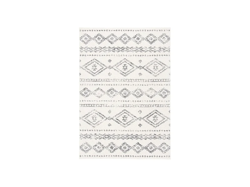 Tapis Blanc 165 X 231 cm - Poula