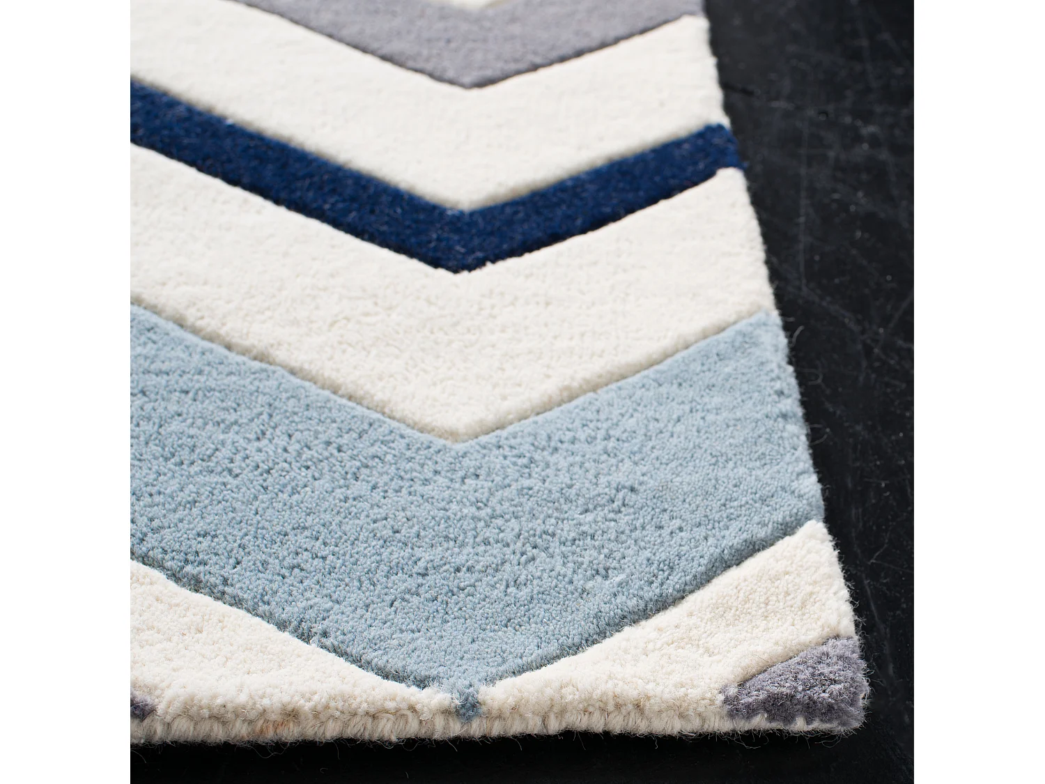 Tapis Neutre/Gris 122 X 183 cm - Octavia