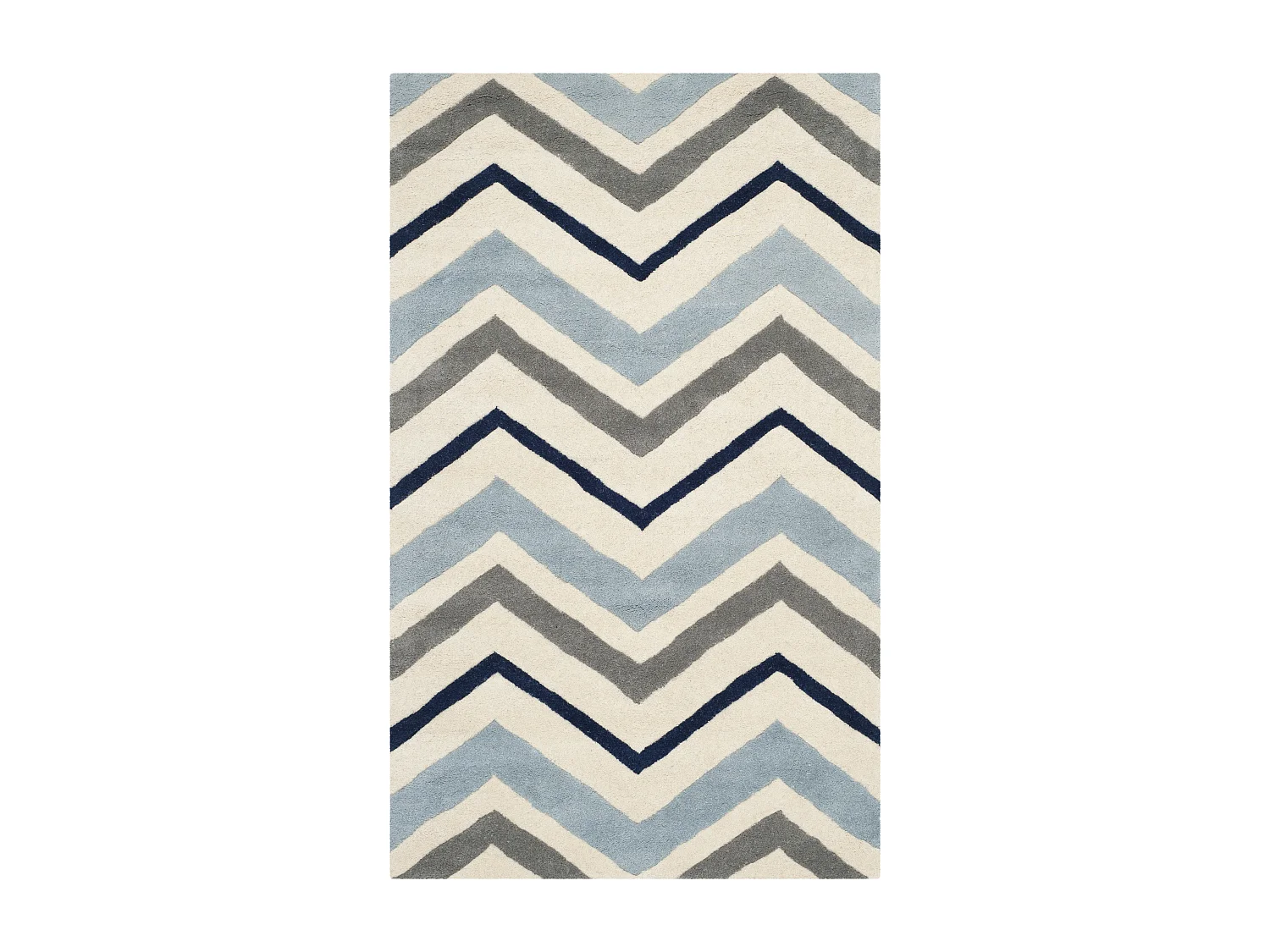 Tapis Neutre/Gris 122 X 183 cm - Octavia