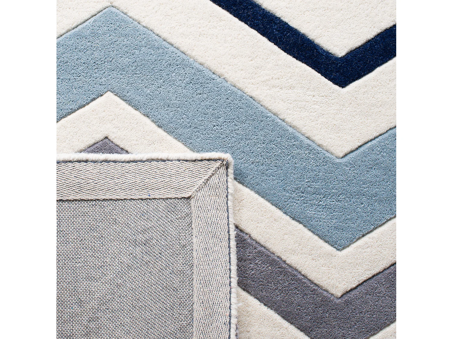 Tapis Neutre/Gris 122 X 183 cm - Octavia