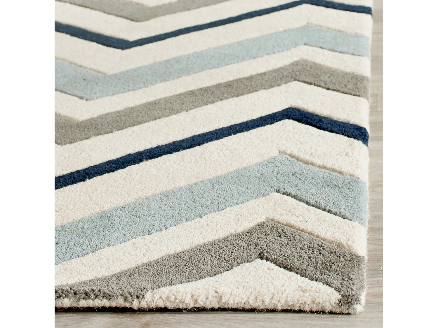 Tapis Neutre/Gris 122 X 183 cm - Octavia