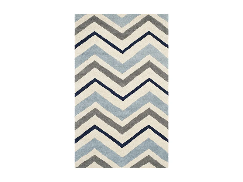 Tapis Neutre/Gris 122 X 183 cm - Octavia