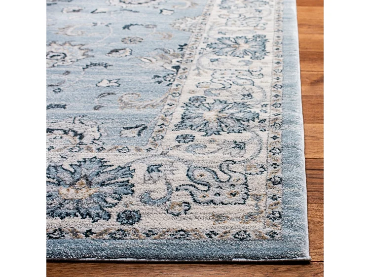 Tapis Bleu/Neutre 122 X 183 cm - Alayna