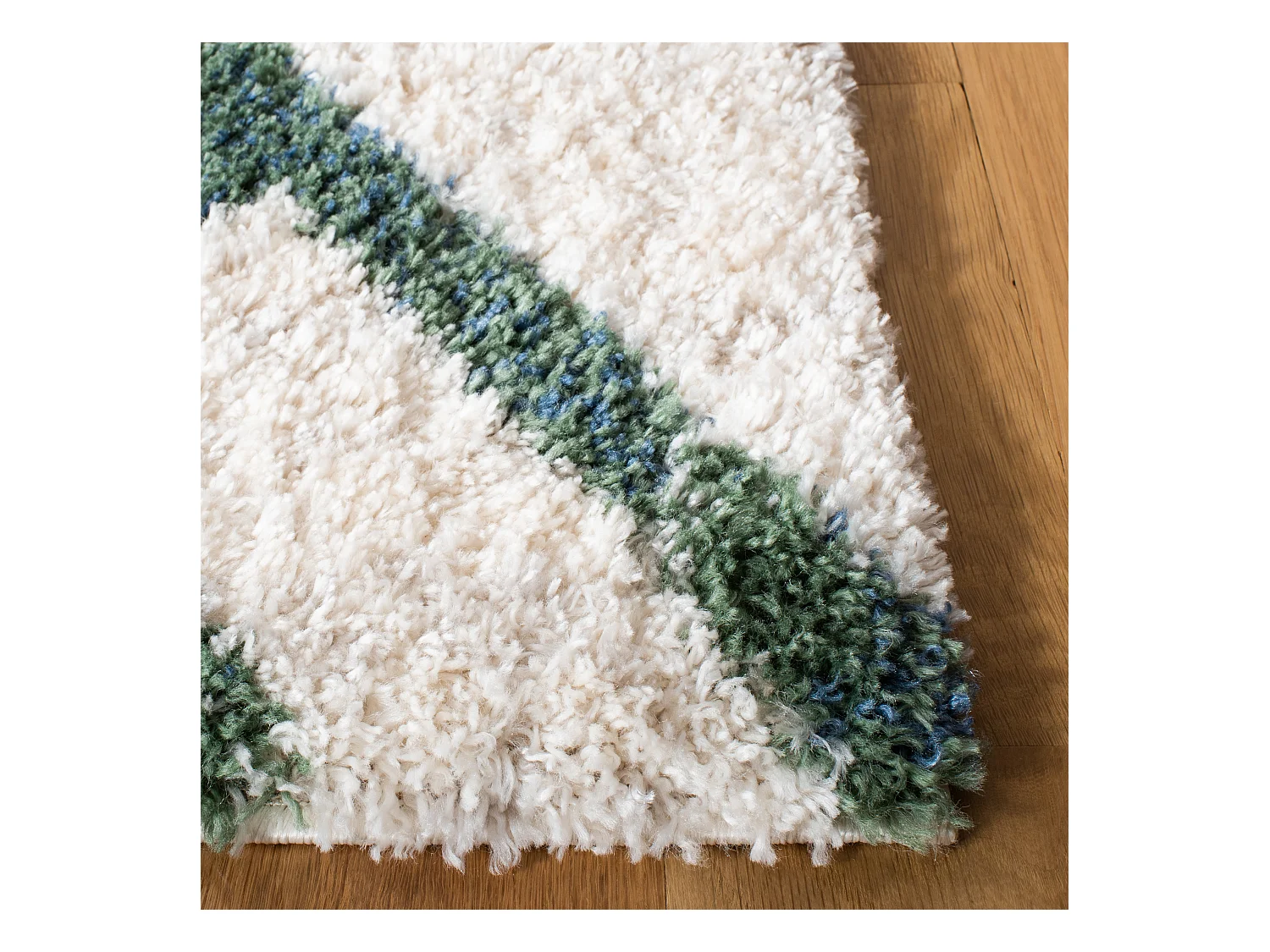Tapis Ivoire/Vert 183 X 274 cm - Myra