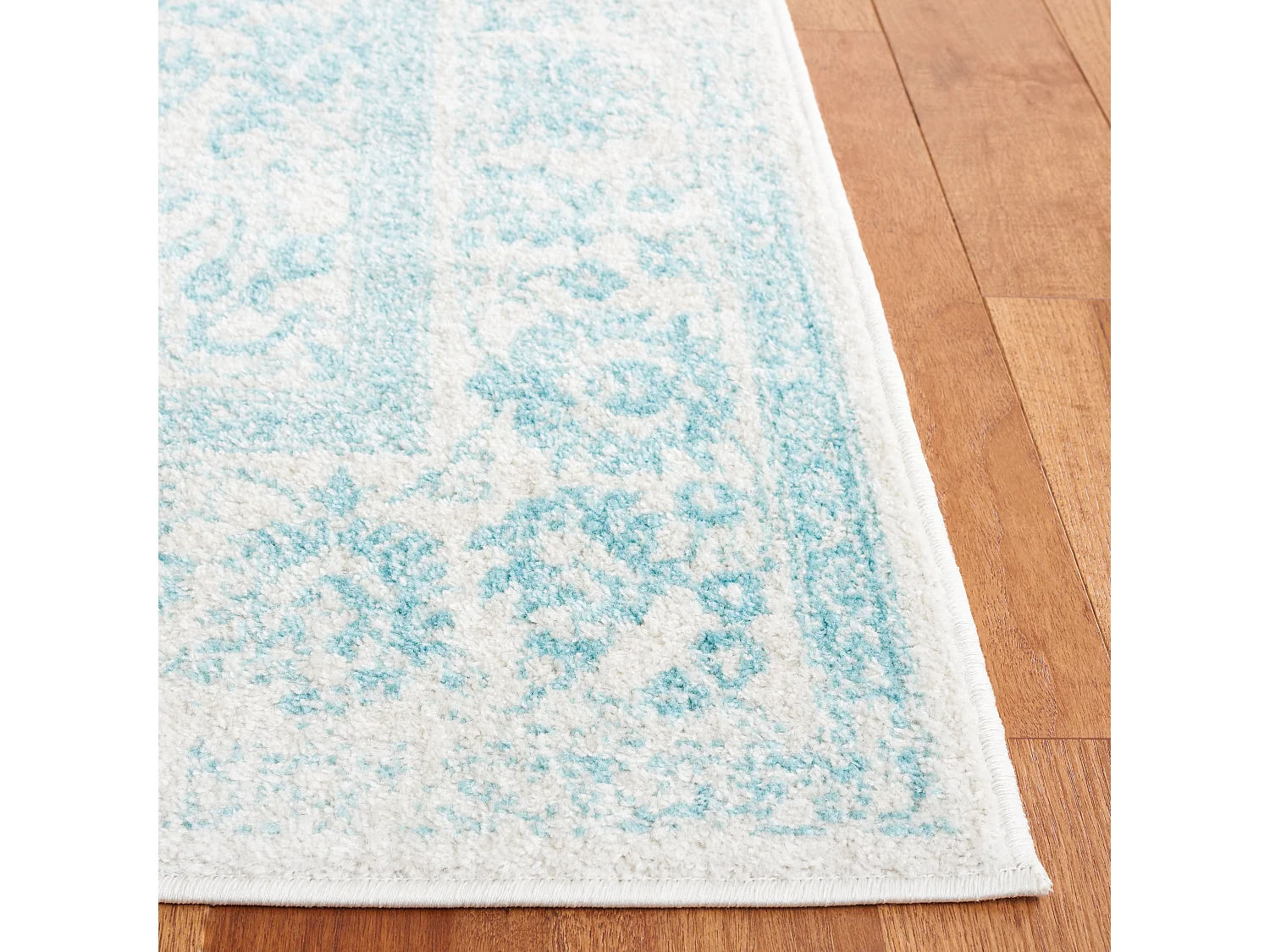 Tapis Neutre/Bleu 122 X 183 cm - Lucinda