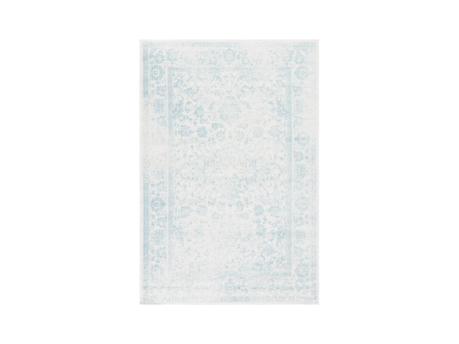 Tapis Neutre/Bleu 122 X 183 cm - Lucinda