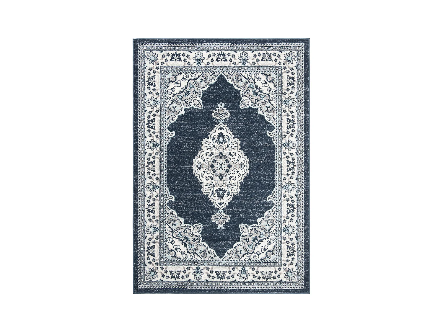 Tapis Neutre/Bleu 160 X 231 cm - Mallory