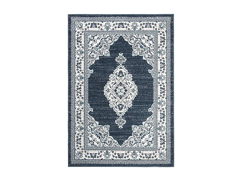Tapis Neutre/Bleu 160 X 231 cm - Mallory