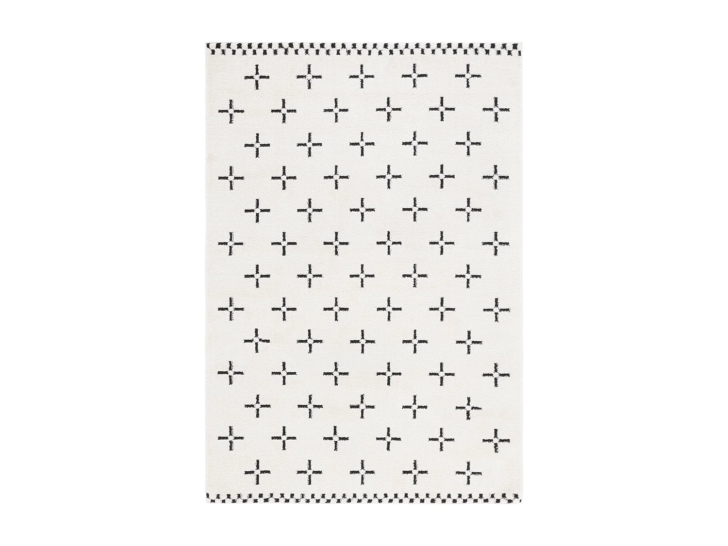 Tapis Ivoire/Noir 235 x 305 cm - Imogen