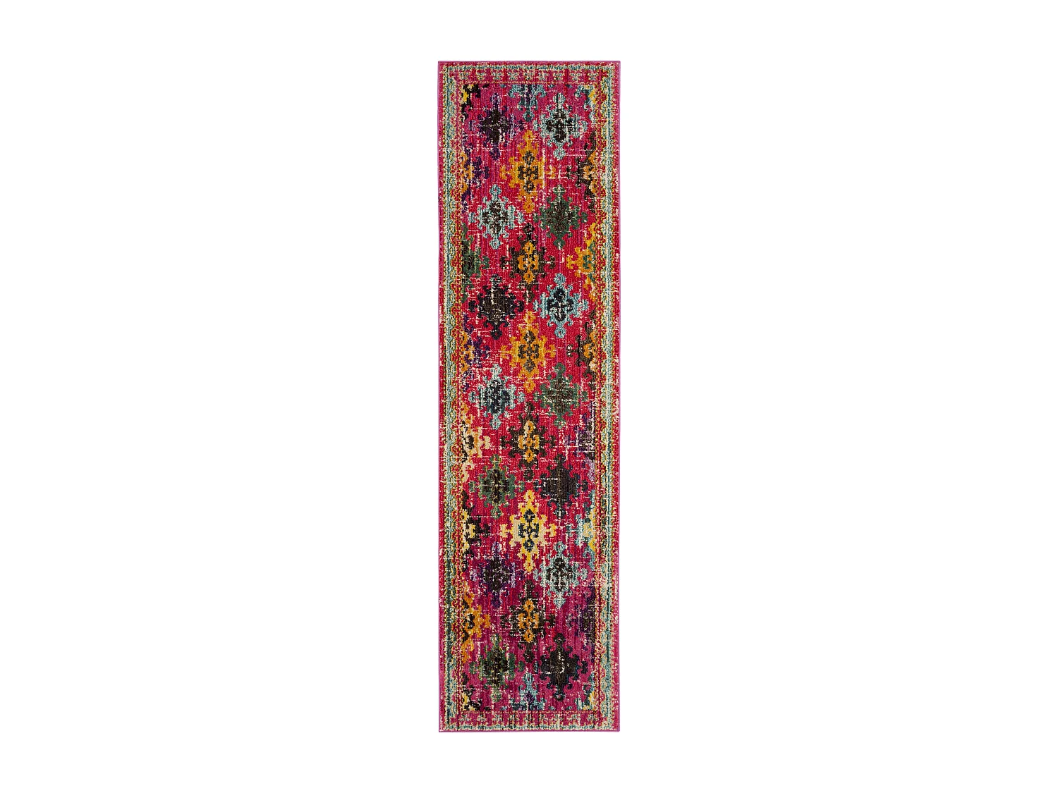 Tapis Rose/Multicolore 66 X 244 cm - Lunya