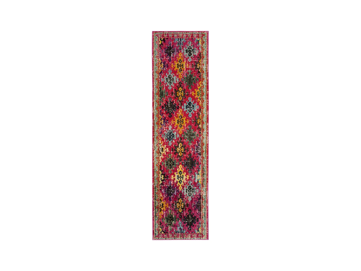 Tapis Rose/Multicolore 66 X 244 cm - Lunya