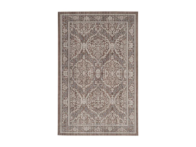 Tapis Gris/Marron 122 X 183 cm - Claudia