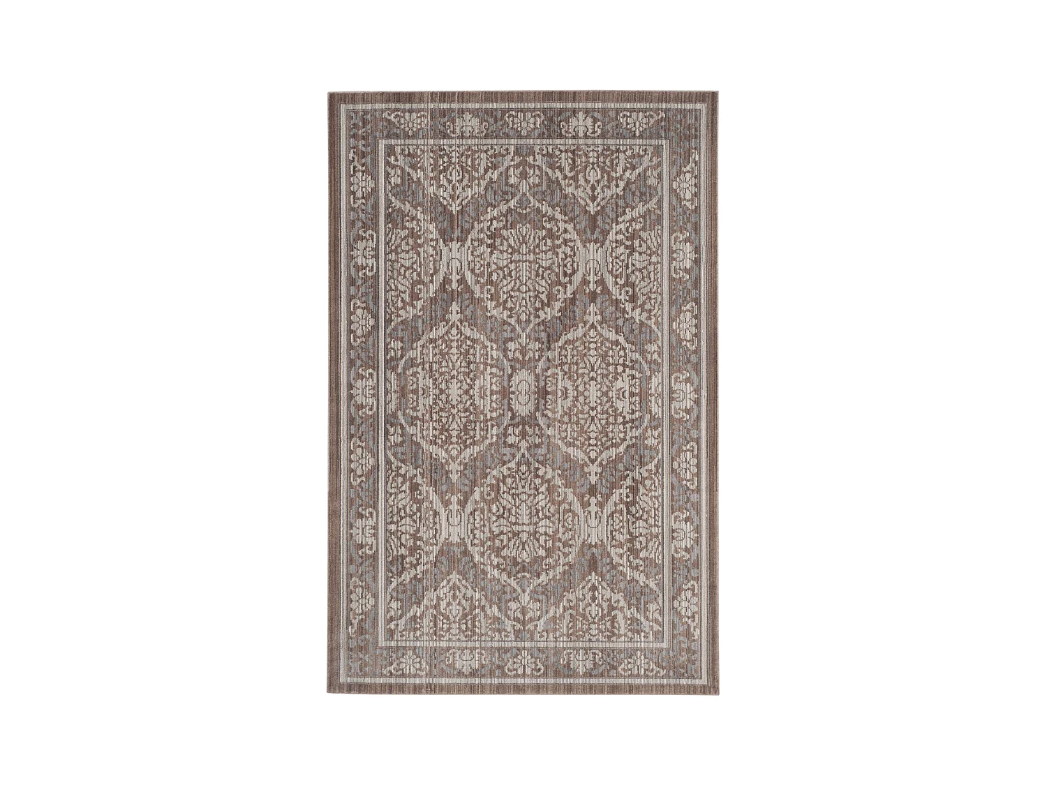 Tapis Gris/Marron 122 X 183 cm - Claudia