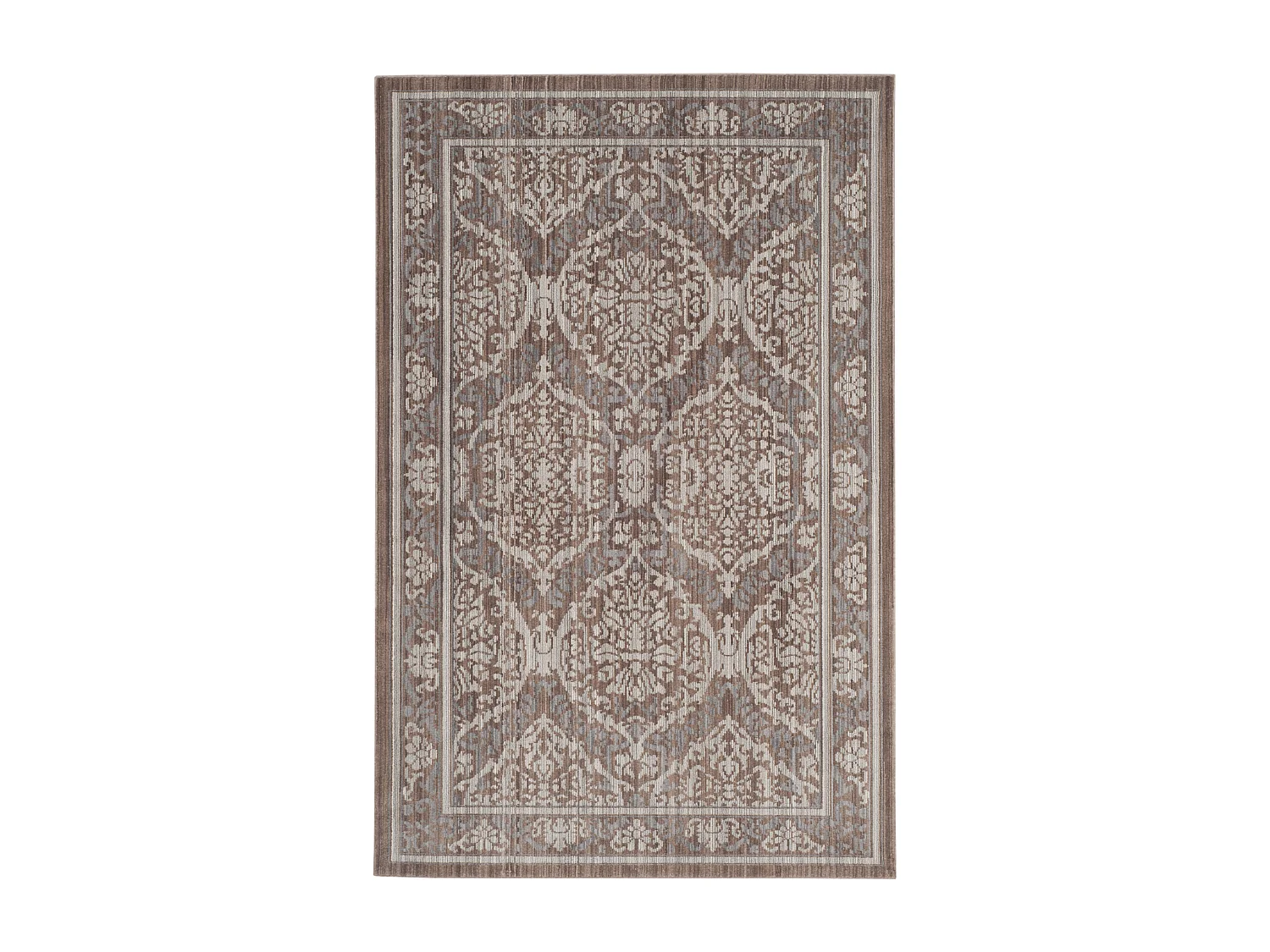Tapis Gris/Marron 122 X 183 cm - Claudia