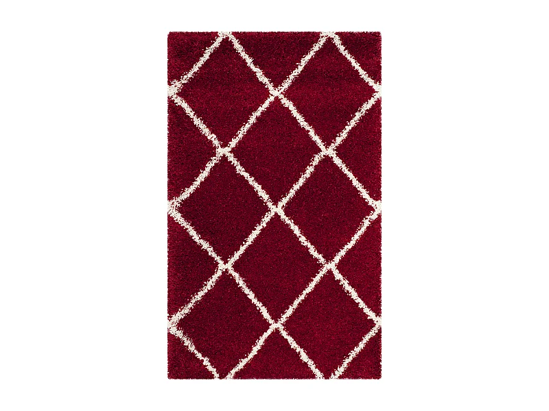 Tapis Rouge/Neutre 91 X 152 cm - Myla