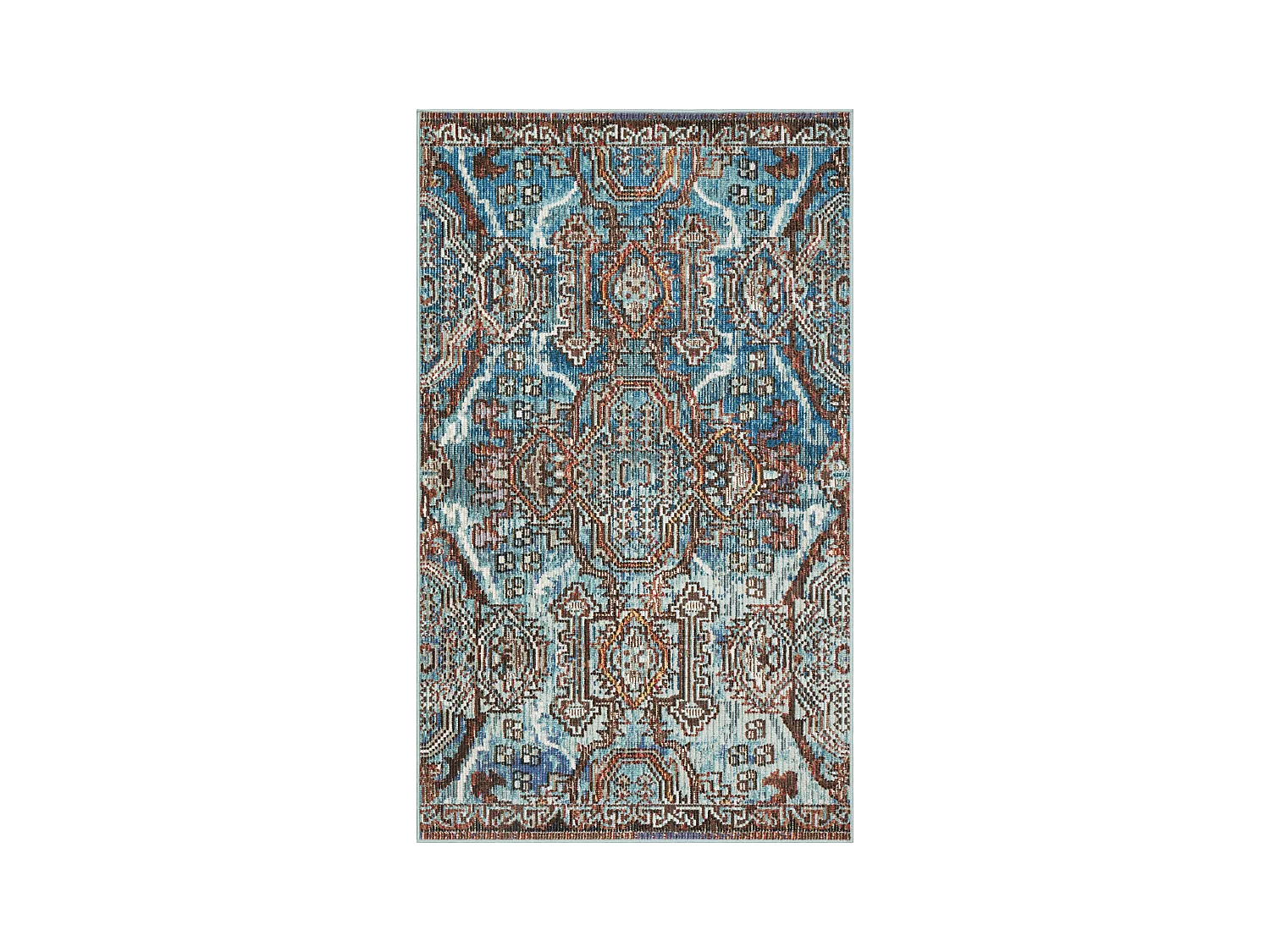 Tapis Bleu 91 X 152 cm - Heidie