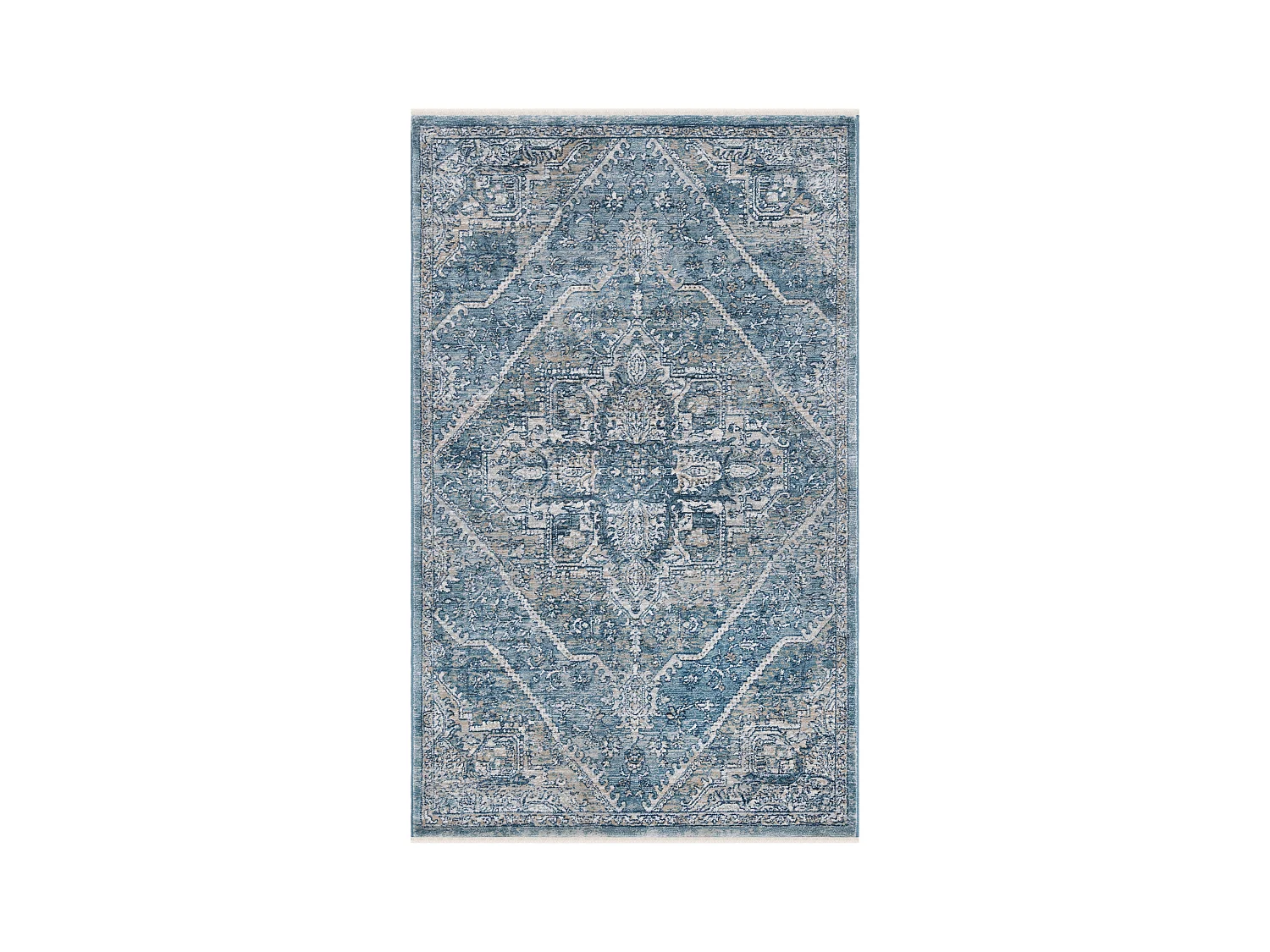 Tapis Bleu/Gris 122 X 183 cm - Alex
