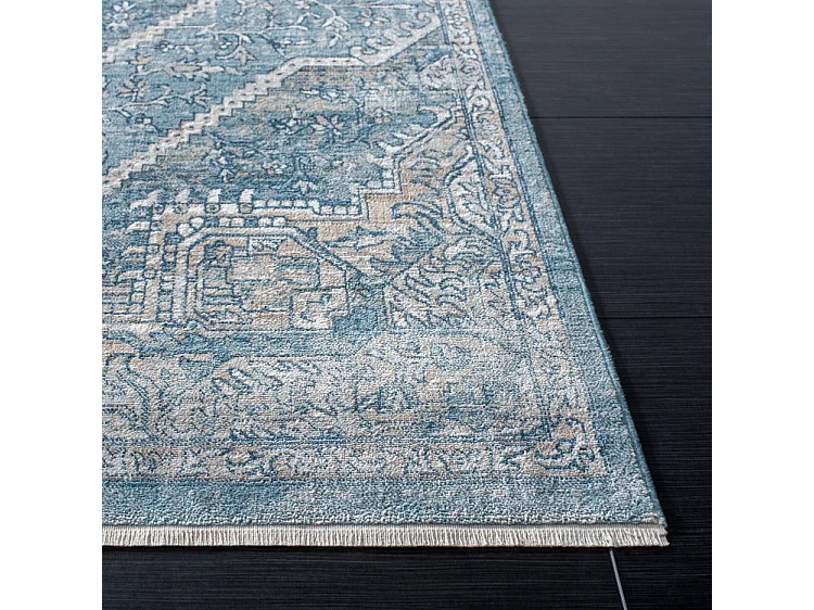 Tapis Bleu/Gris 122 X 183 cm - Alex
