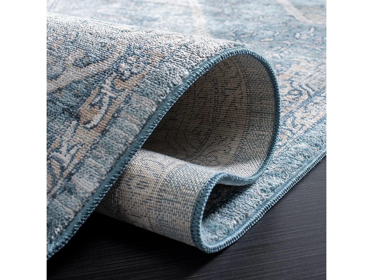 Tapis Bleu/Gris 122 X 183 cm - Alex