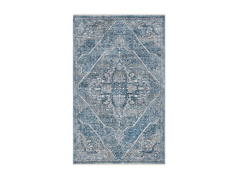 Tapis Bleu/Gris 122 X 183 cm - Alex