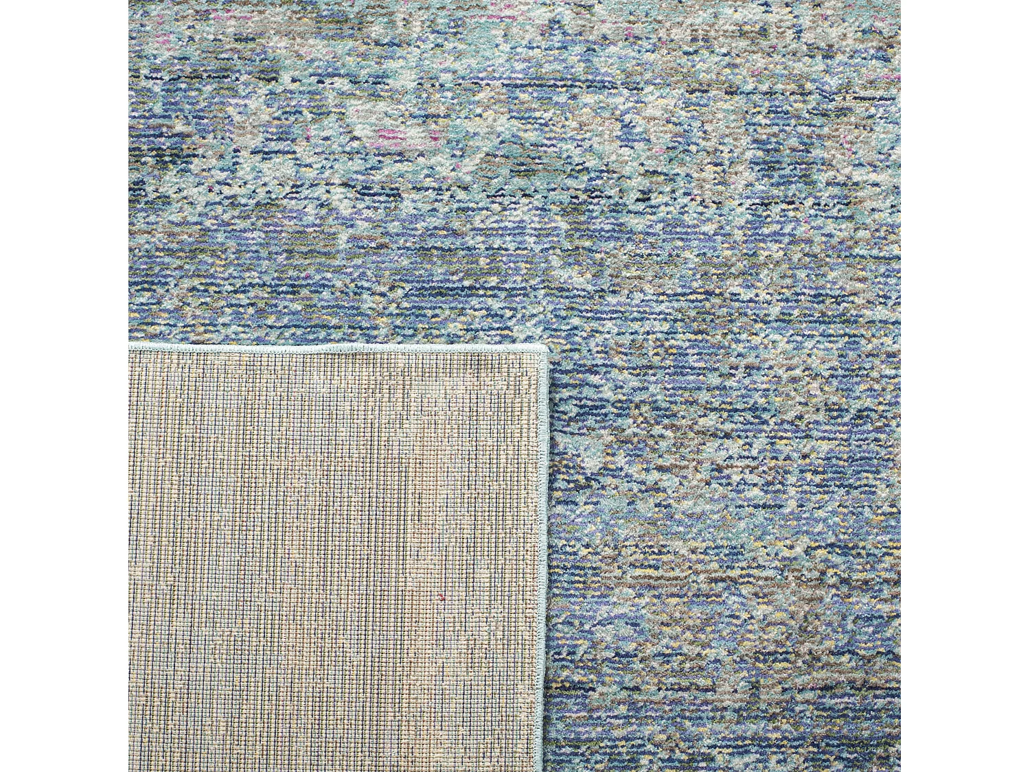 Tapis Bleu/Multicolore 91 X 152 cm - Liora