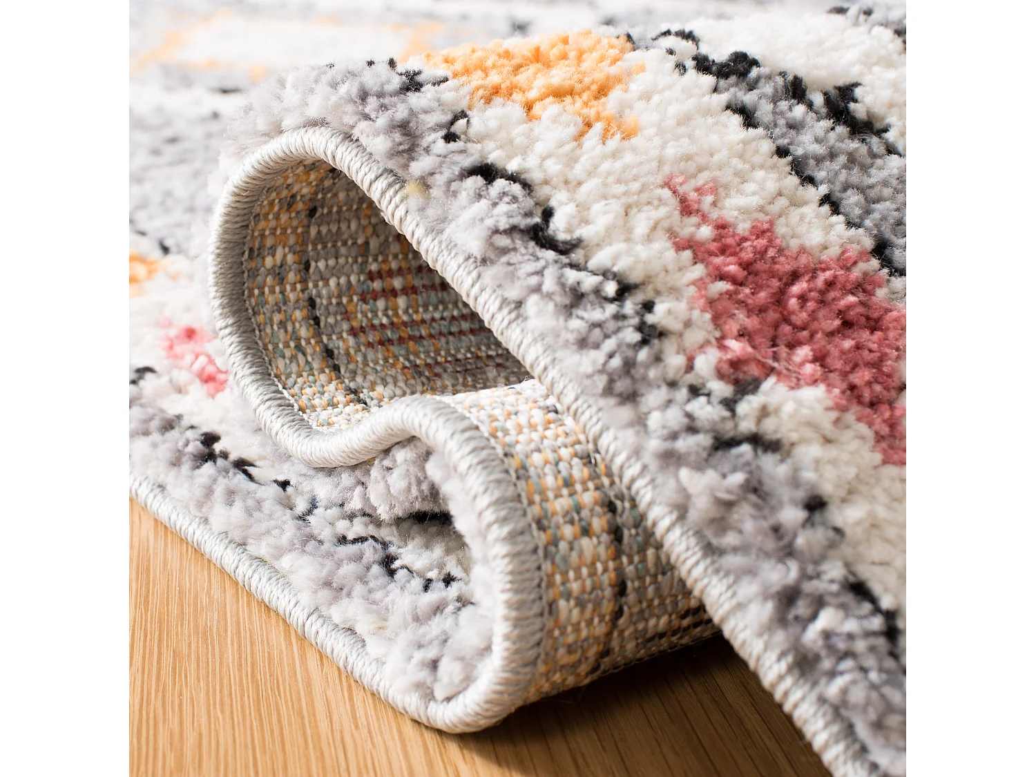 Tapis Gris/Multicolore 160 X 229 cm - Antonella