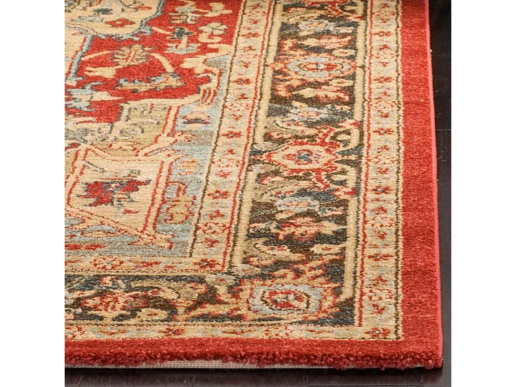 Tapis Neutre/Bleu Marine 274 X 366 cm - Alberto