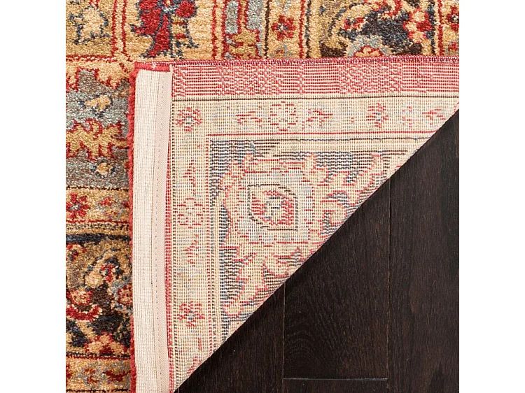 Tapis Neutre/Bleu Marine 274 X 366 cm - Alberto