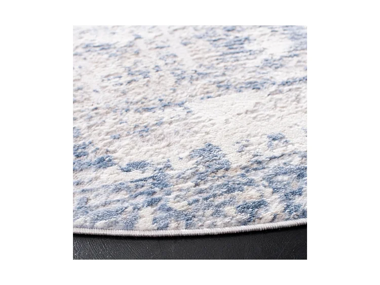 Tapis Ivoire/Bleu 91 X 91 cm - Senata