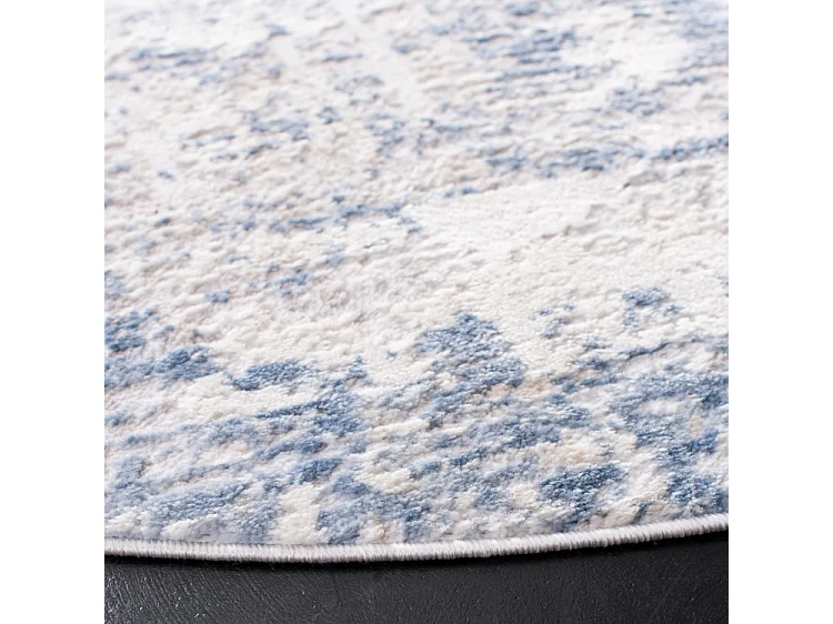 Tapis Ivoire/Bleu 91 X 91 cm - Senata