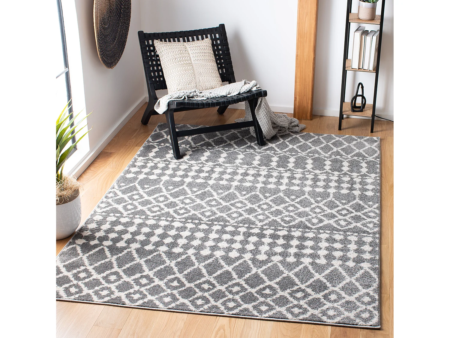 Tapis Gris/Neutre 122 X 183 cm - Elliot