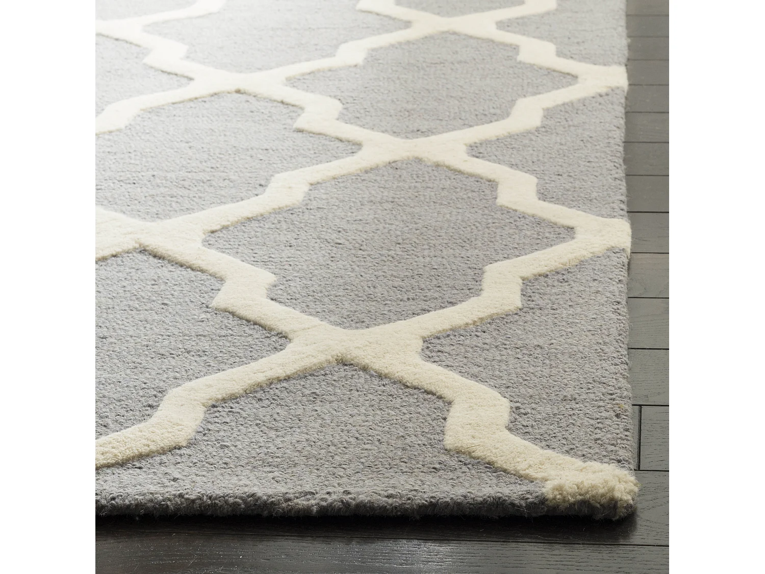 Tapis Gris/Neutre 152 X 244 cm - Ava