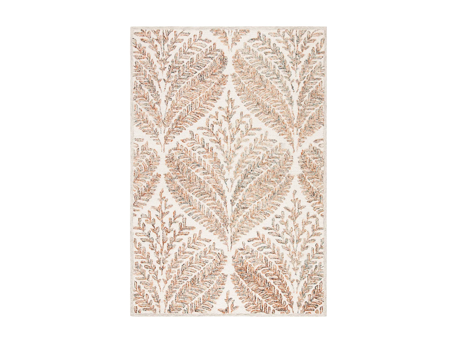 Tapis Ivoire/Marron 183 X 274 cm - Meara