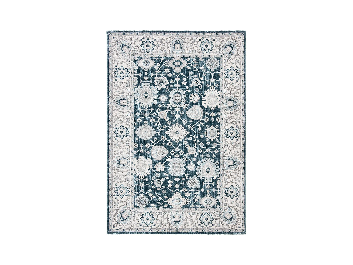 Tapis Gris/Bleu 160 X 229 cm - Isa