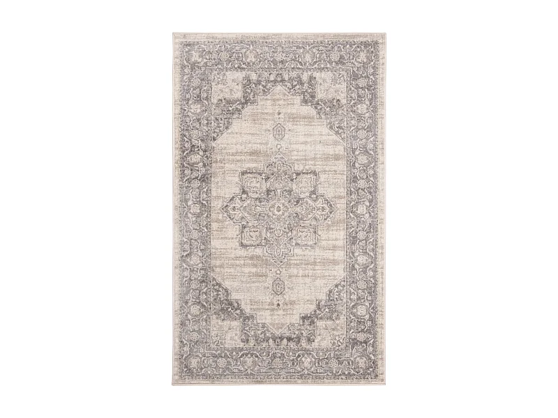 Tapis Neutre/Gris 91 X 152 cm - Ella