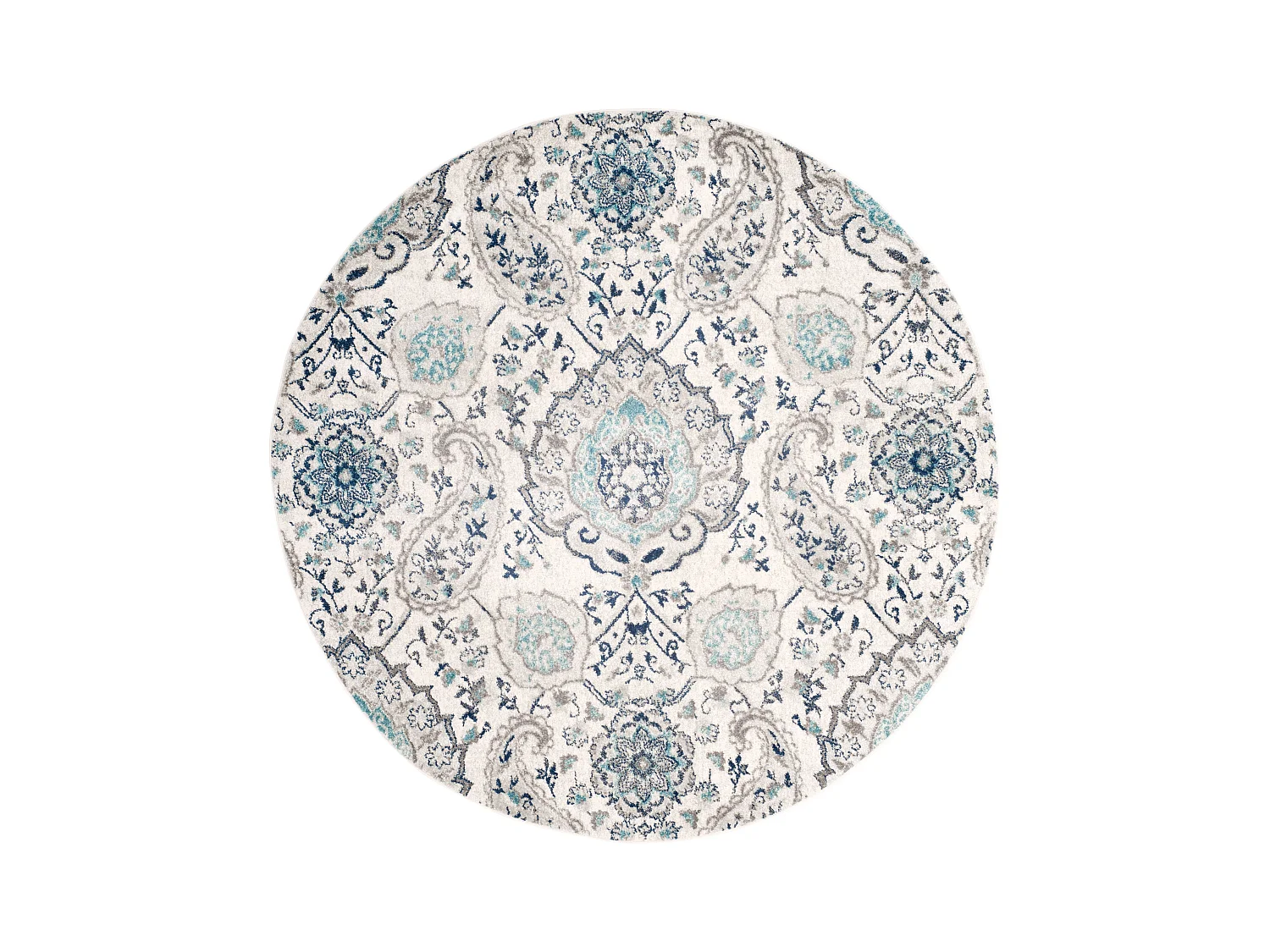 Tapis Neutre/Gris 201 X 201 cm - Mischa