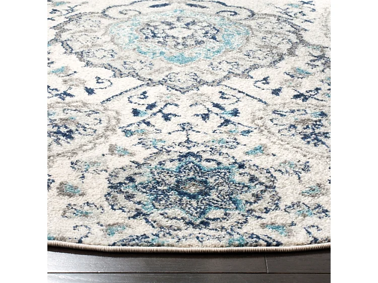 Tapis Neutre/Gris 201 X 201 cm - Mischa