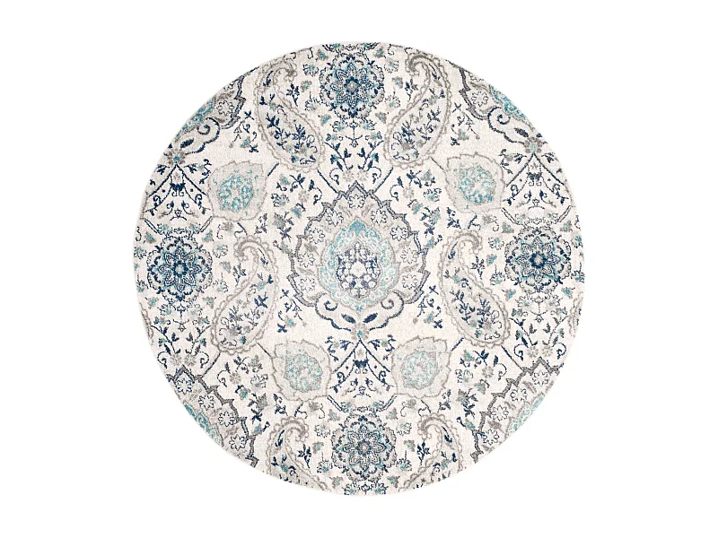 Tapis Neutre/Gris 201 X 201 cm - Mischa