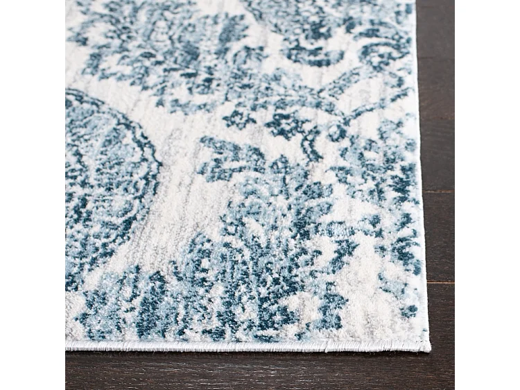 Tapis Bleu Marine/Neutre 122 X 183 cm - Lorelei