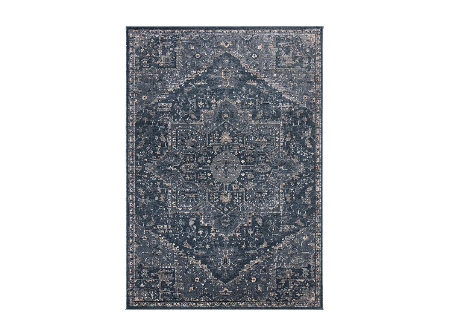 Tapis Bleu 99 X 140 cm - Maddy