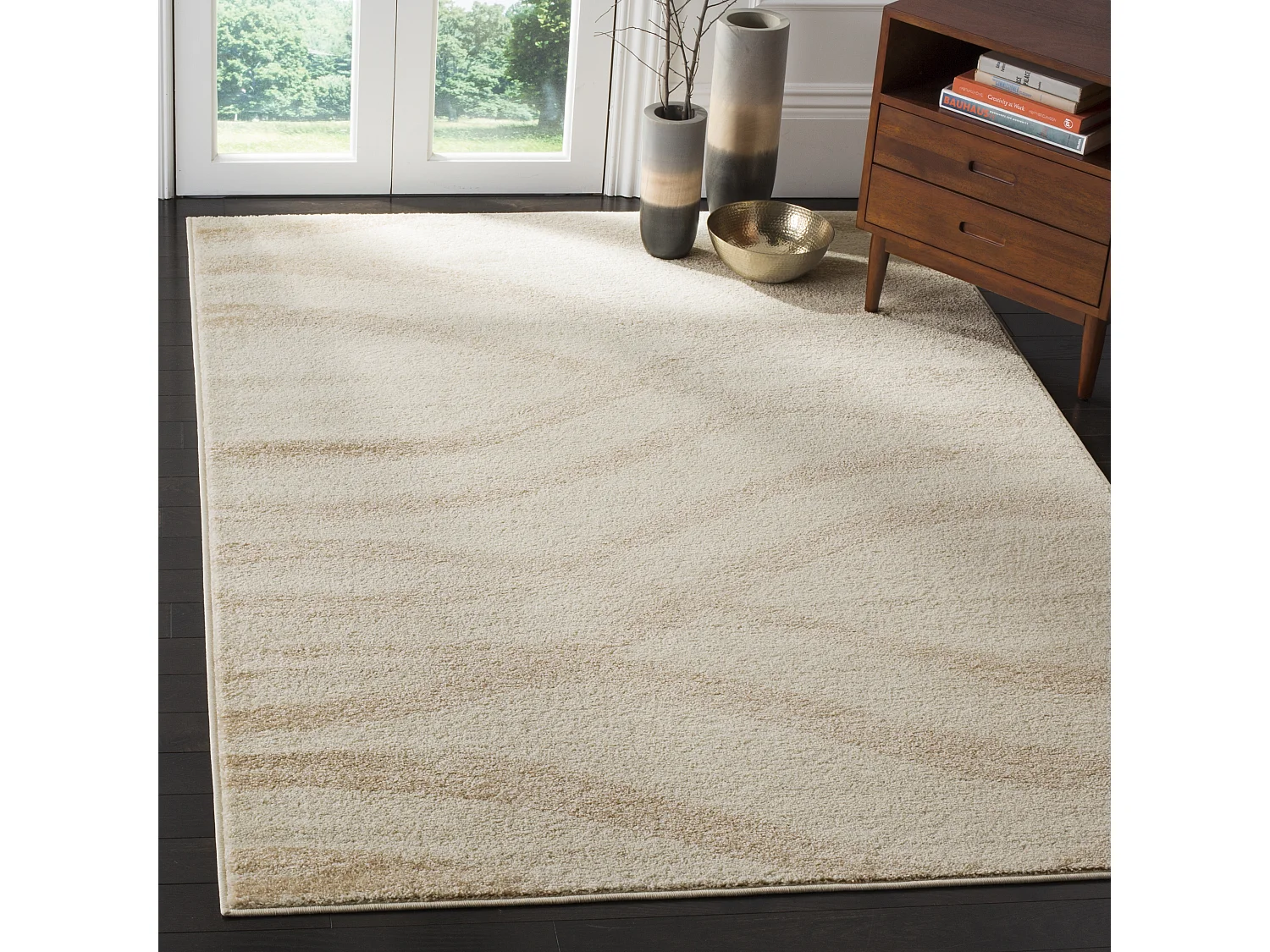 Tapis Blanc 155 X 229 cm - Leocadia