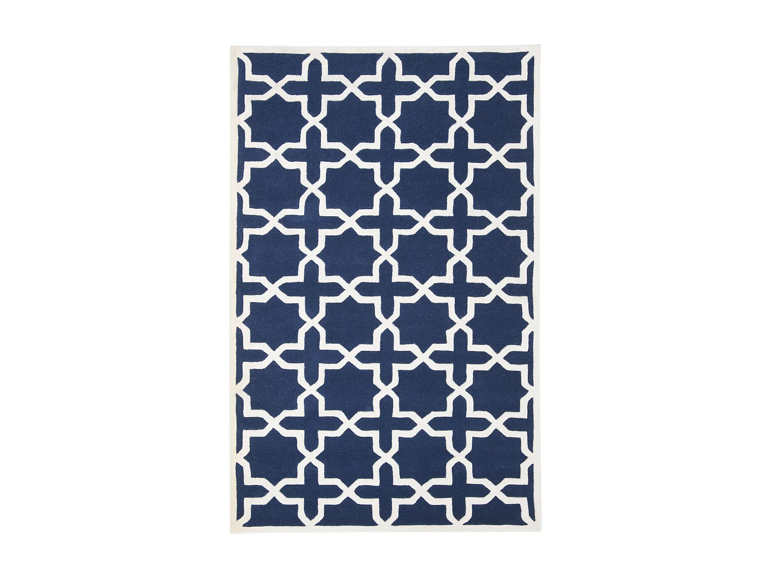 Tapis Bleu Marine/Neutre 152 X 244 cm - Barrow