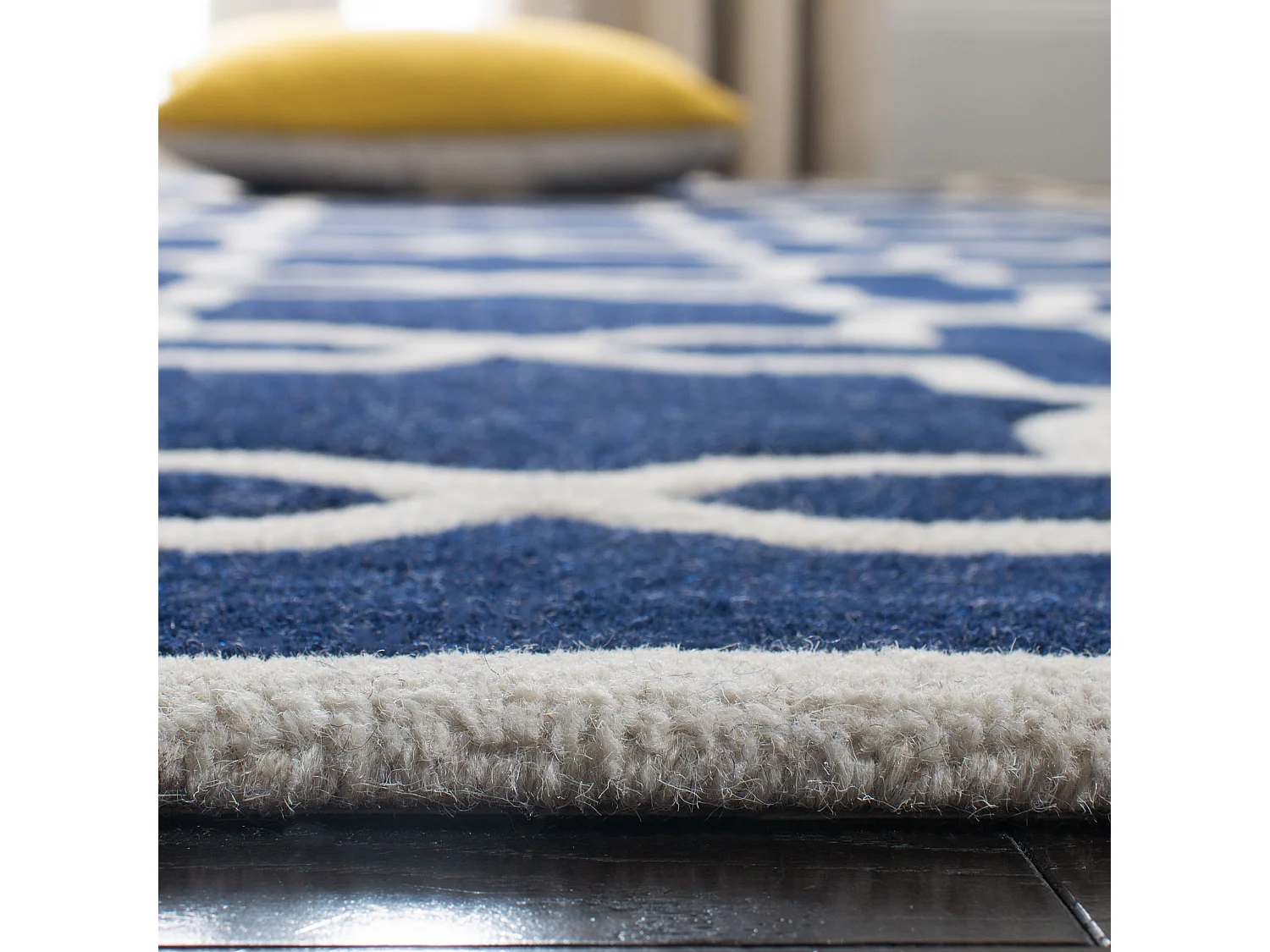 Tapis Bleu Marine/Neutre 152 X 244 cm - Barrow