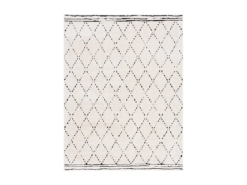 Tapis Ivoire/Noir 122 X 183 cm - Kit