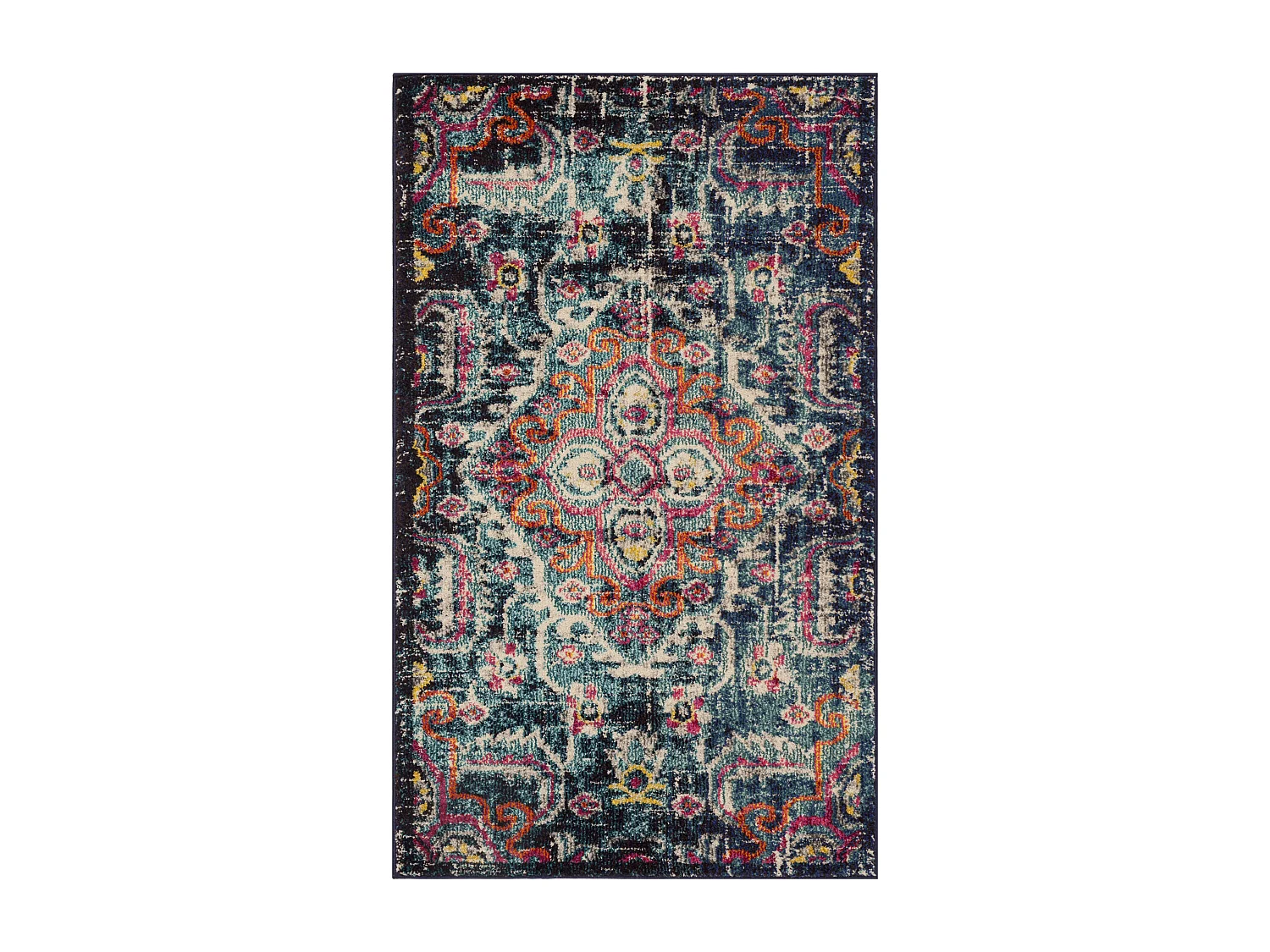 Tapis Bleu/Rose 91 X 152 cm - Negin Area