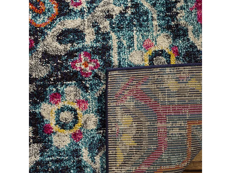 Tapis Bleu/Rose 91 X 152 cm - Negin Area