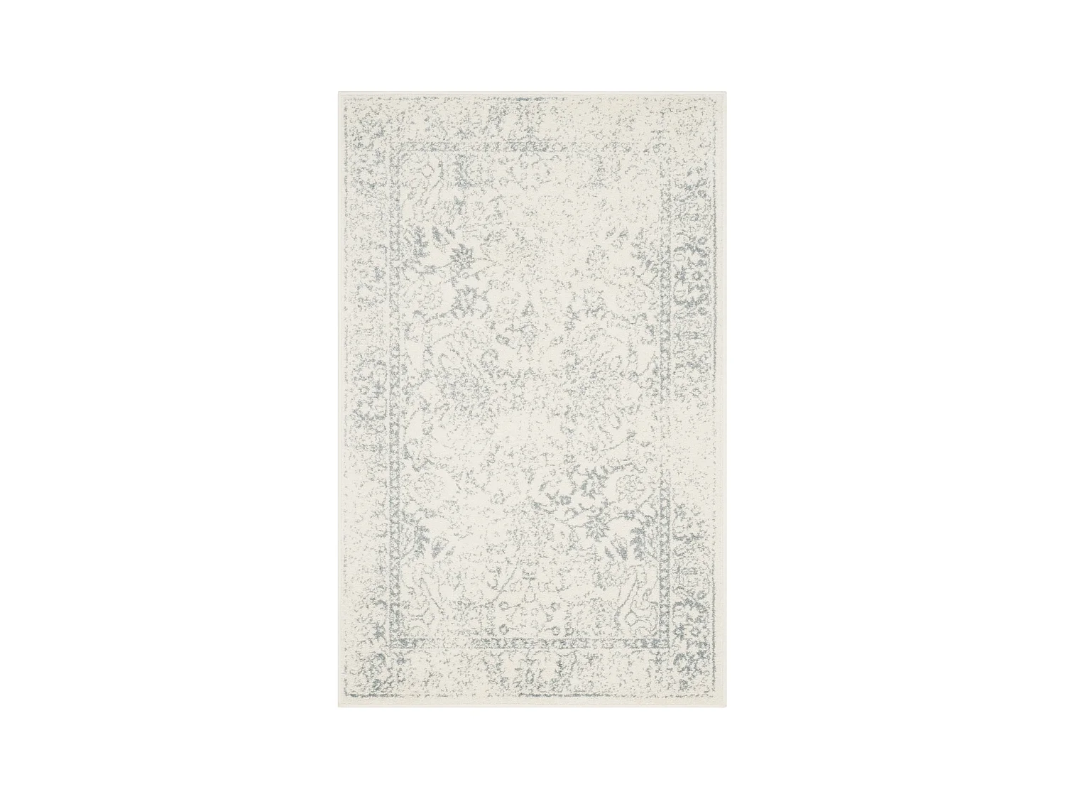Tapis Neutre/Bleu/Gris 91 X 152 cm - Lucinda